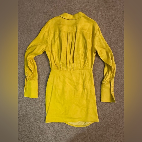 Gauge81 NAHA LINEN linen draped shirt mini dress - Small. EUC. - Picture 10 of 13